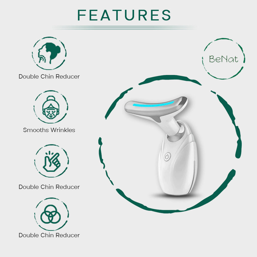 Lift, Sculpt & Glow Toolkit -Set of 3 LED Therapy, Electric Gua Sha & Microcurrent Toning Device for Radiant Skin