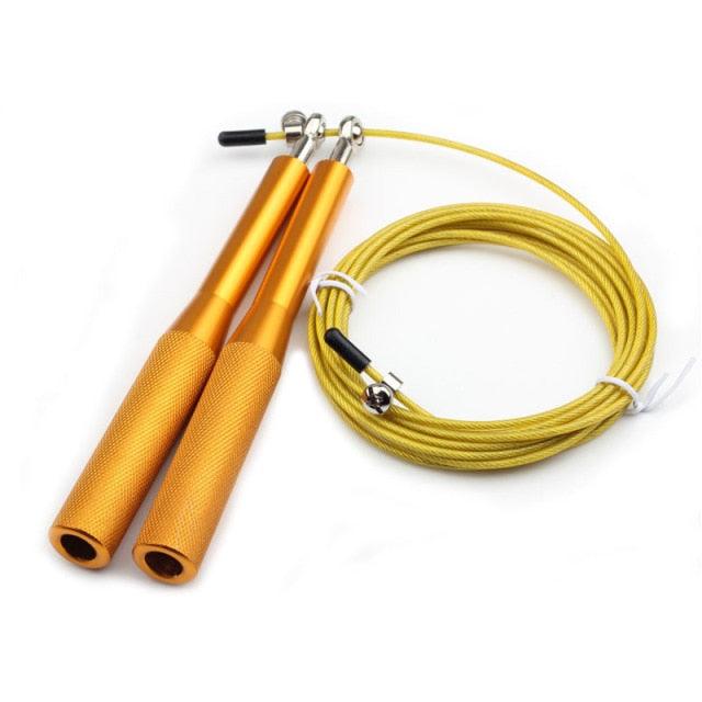 Metal Speed Jump Rope – Dual Bearing, Adjustable for Adults