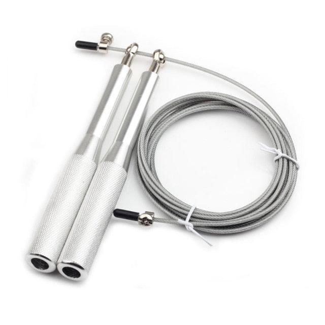 Metal Speed Jump Rope – Dual Bearing, Adjustable for Adults