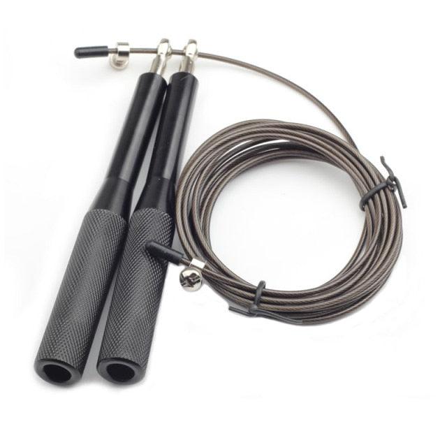 Metal Speed Jump Rope – Dual Bearing, Adjustable for Adults