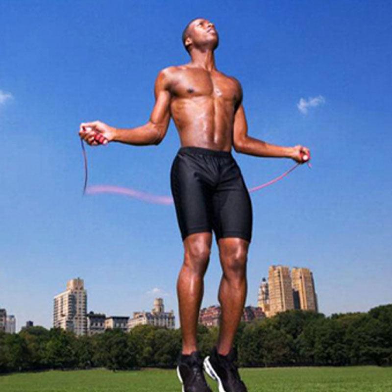 Soft Jump Rope with Memory Foam Handles – Adjustable for Men, Women & Kids