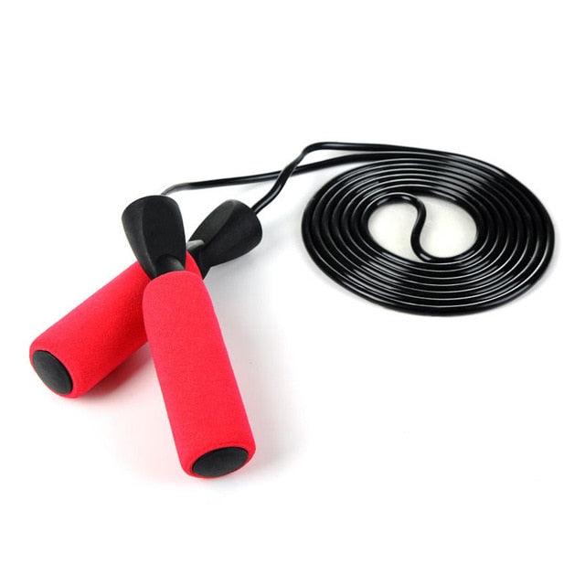 Soft Jump Rope with Memory Foam Handles – Adjustable for Men, Women & Kids