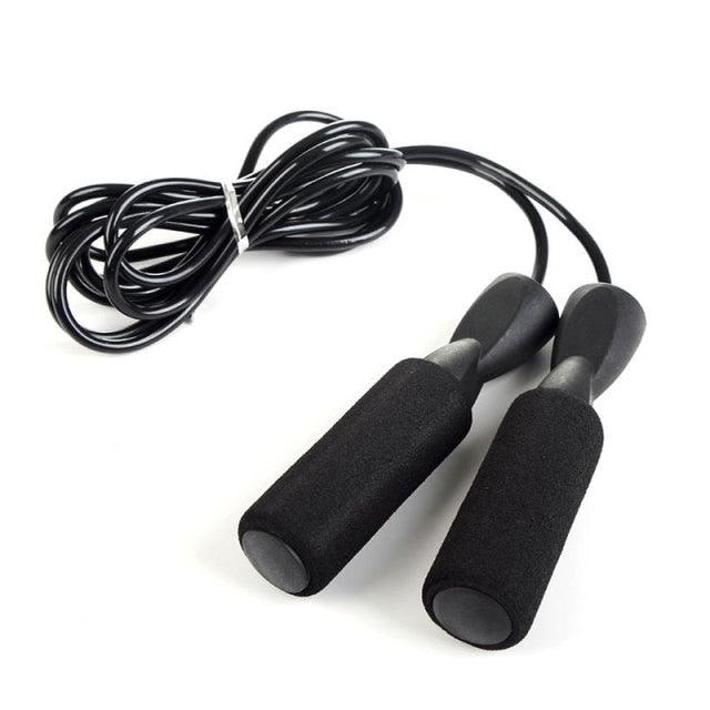 Soft Jump Rope with Memory Foam Handles – Adjustable for Men, Women & Kids
