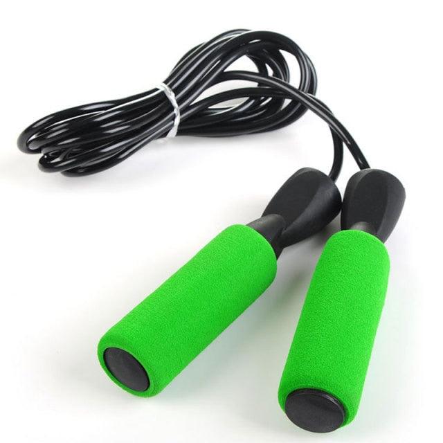 Soft Jump Rope with Memory Foam Handles – Adjustable for Men, Women & Kids